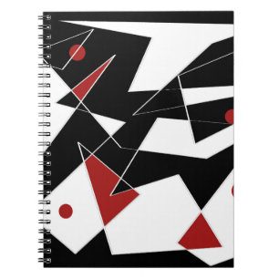 Spot the Red Balls Spiral Notebook