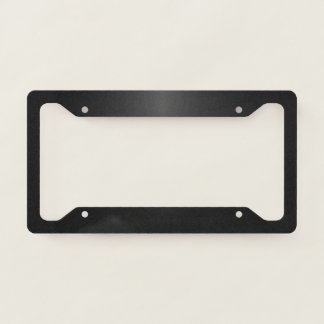 Spotlight Background License Plate Frame
