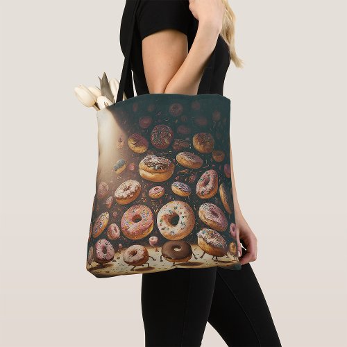 Spotlight Doughnuts Tote Bag