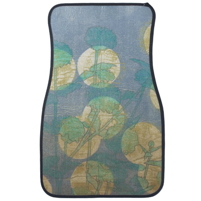 Spotlight Floral I Car Mat (Front)