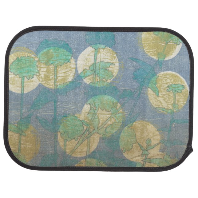 Spotlight Floral I Car Mat (Rear)