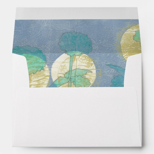 Spotlight Floral I Envelope (Back (Bottom))