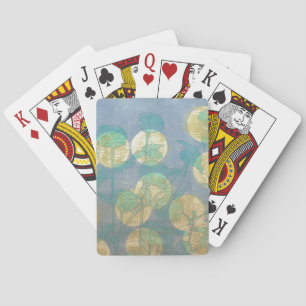 Spotlight Floral I Poker Cards