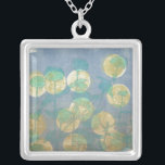 Spotlight Floral I Silver Plated Necklace<br><div class="desc">Floral</div>