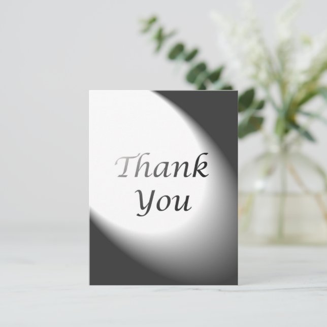 Spotlight Thank You Appreciation Business Postcard (Standing Front)