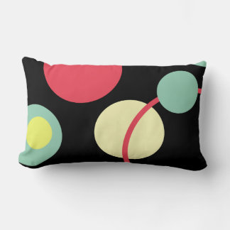 Spots and Circles 01 Lumbar Pillow