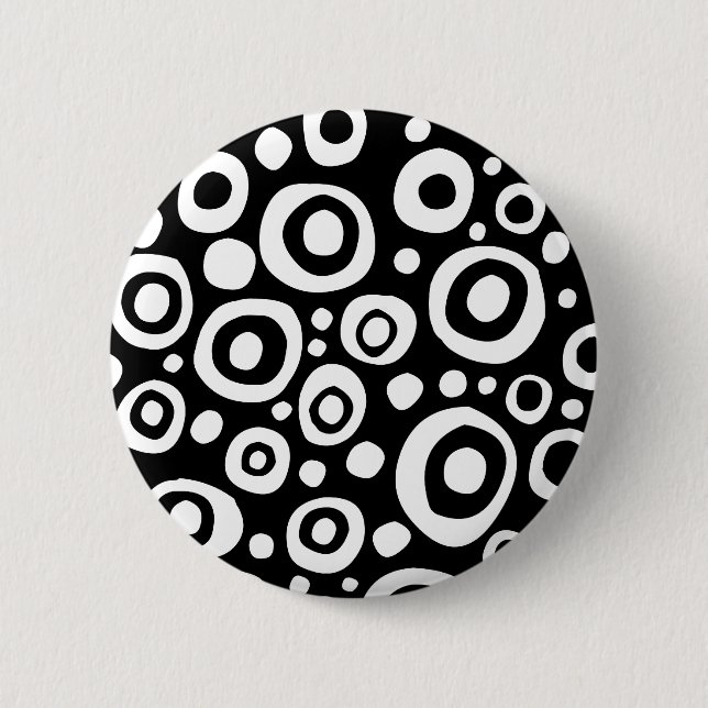 Spots and Circles - 08 Pinback Button (Front)