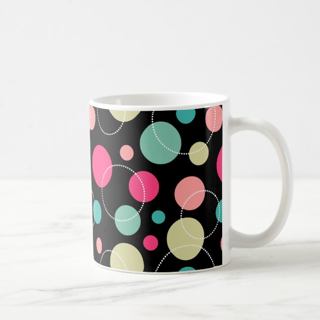 Spots and Circles 150816 Coffee Mug (Right)