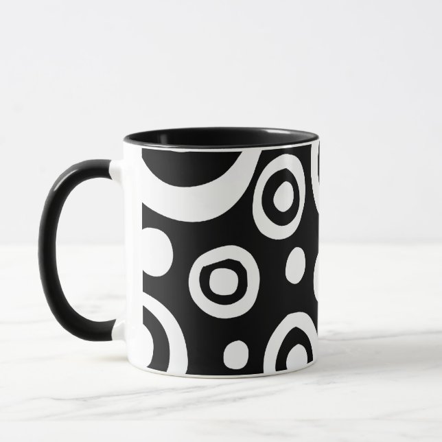 Spots and Circles Mug (Left)