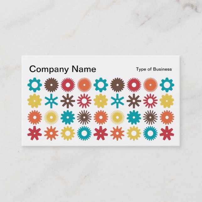 Spots - Colors 02 Business Card (Front)