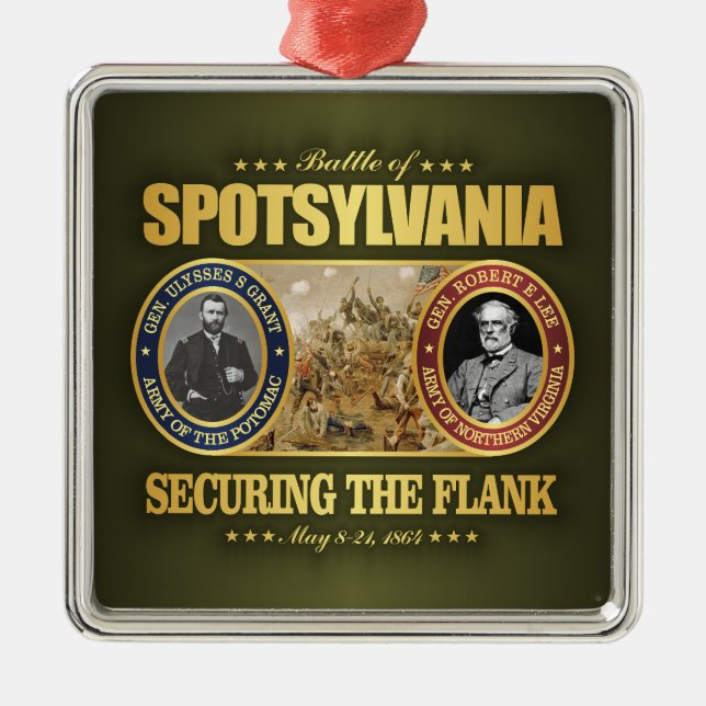 Spotsylvania CH (BA) Metal Ornament (Front)