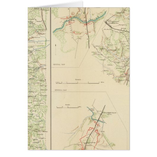 Spotsylvania County Hanover Junction Cards (Front)