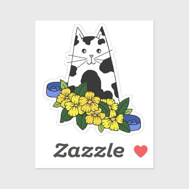 Spotted Cat Laptop Sticker (Sheet)