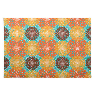 Spotted Circles Cloth Placemat