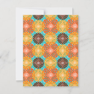Spotted Circles  Note Card