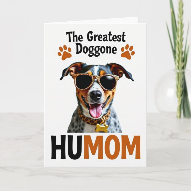 Spotted Cool Canine Card (Front)