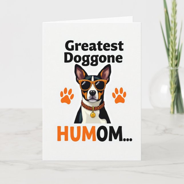 Spotted Cool Dog Card (Front)