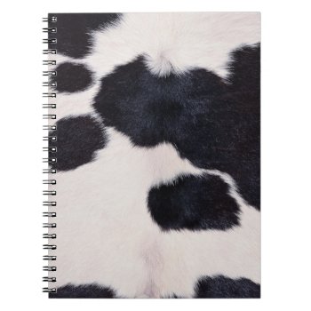 Spotted Cow Hide Notebook by Trendi_Stuff at Zazzle
