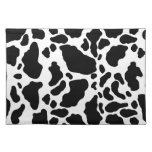 Spotted Cow Print, Cow Pattern, Animal Fur Placemat at Zazzle