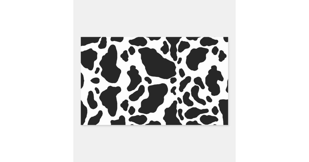 GOOD MOO Cows Lover Aesthetic Cow Print pattern Black and White