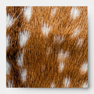Spotted deer fur texture envelope