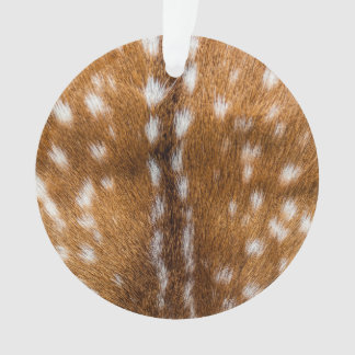 Spotted deer fur texture ornament