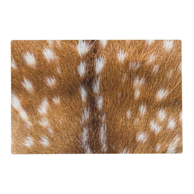 Spotted deer fur texture placemat (Front)