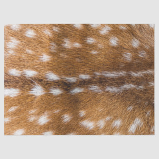Spotted deer fur texture tissue paper