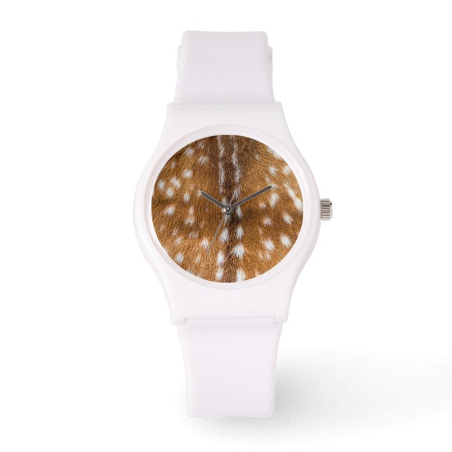 Spotted deer fur texture watch (Front)