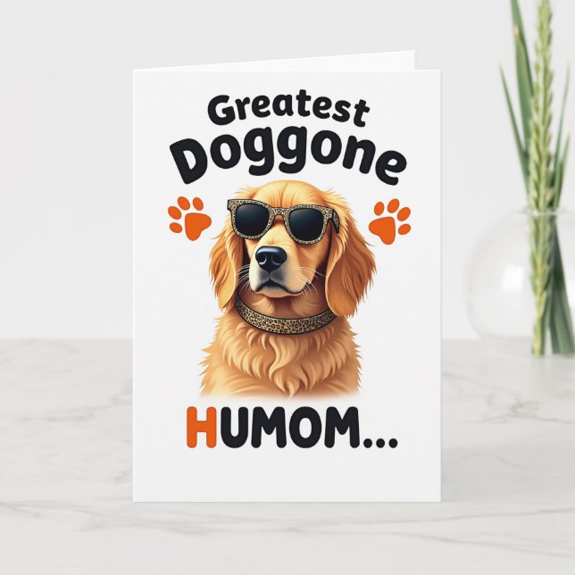 Spotted Dog Design Card (Front)