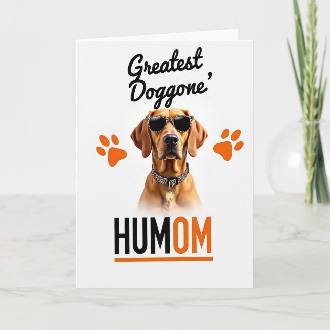 Spotted Dog Portrait Card (Front)