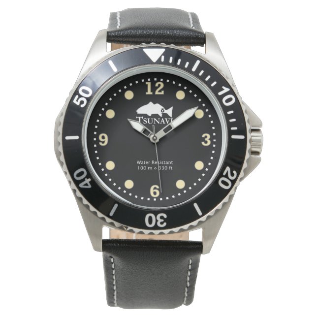 Spotted Eagle Ray dive watch (Front)