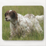 Spotted English Setter Dog Mouse Pad