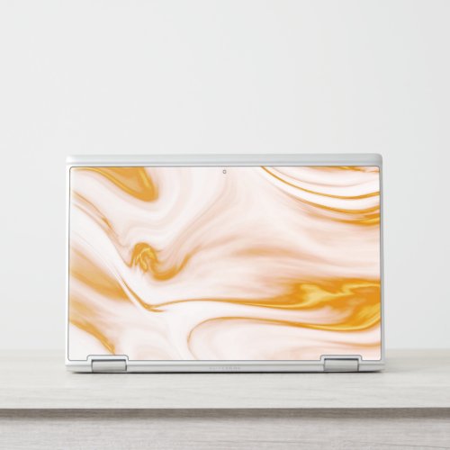 Spotted Gold Marble Stone HP Laptop Skin