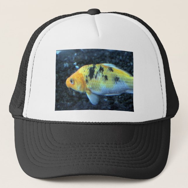 Spotted Goldfish Trucker Hat (Front)