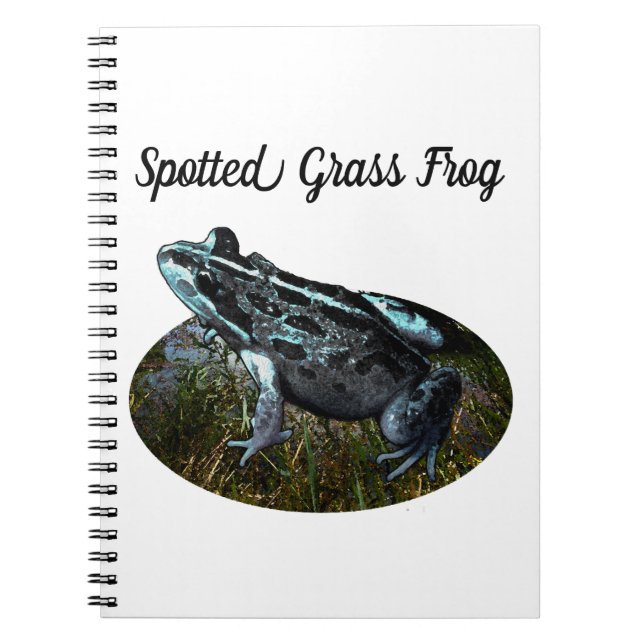 Spotted Grass Frog, Notebook (Front)