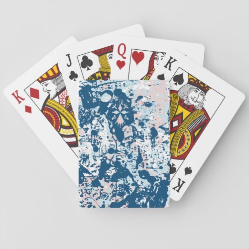 Spotted hermine playing cards