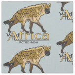 Spotted hyena fabric