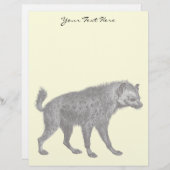 Spotted Hyena Letterhead (Front/Back)