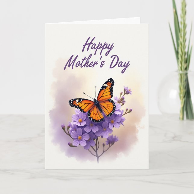 Spotted Insect Mothers Day Card (Front)