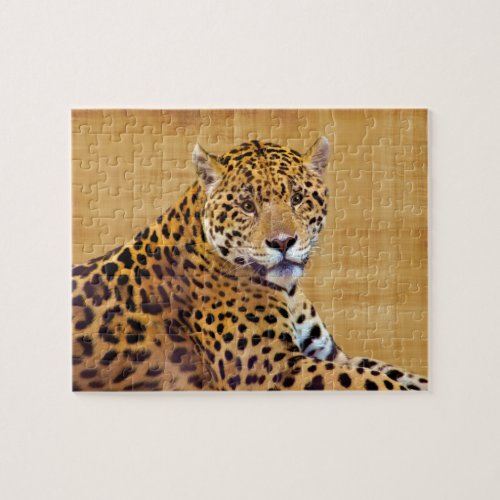 Spotted Jaguar Big Cat_lover Gift Jigsaw Puzzle