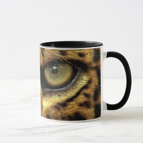 Spotted Jaguar Eye Big Cat Wildlife Mug
