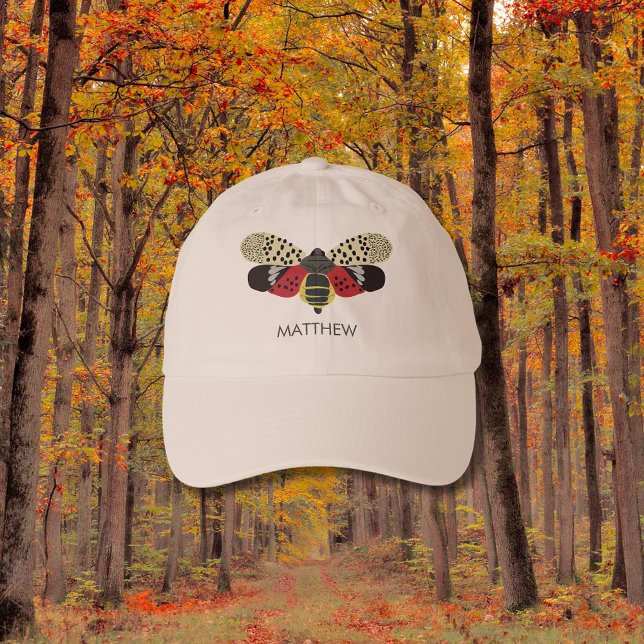 Spotted Lanternfly Bug Personalized Hat (Creator Uploaded)