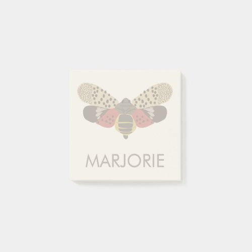 Spotted Lanternfly Bug Personalized Post_it Notes