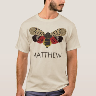Spotted Lanternfly Bug Personalized T-Shirt