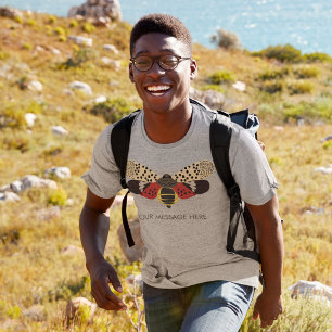 Spotted Lanternfly Bug Personalized Tri-Blend Shirt