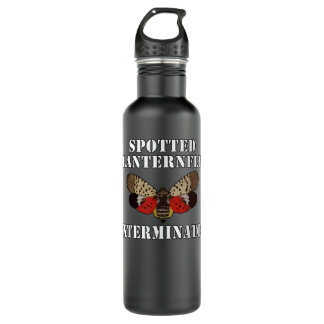 Spotted Lanternfly Exterminator Stainless Steel Water Bottle