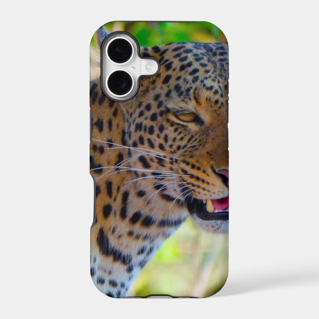 Spotted Leopard Iphone Case (Back)
