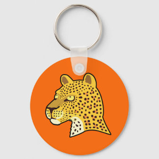Spotted Leopard Keychain