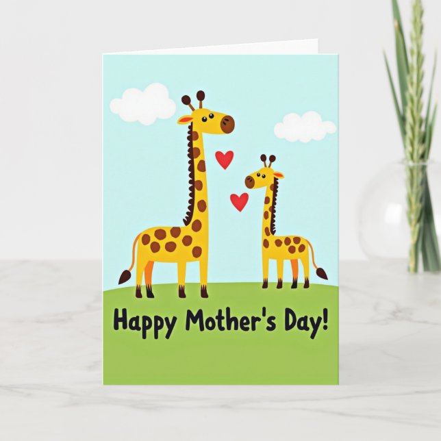 Spotted Love Mothers Day Card (Front)